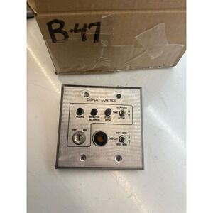 Display Control Panel with Buttons Switches for Industrial Equipment
